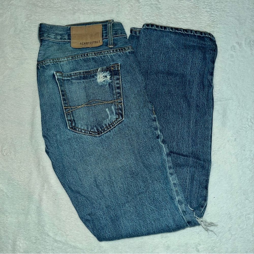 Aeropostale Men's Denim Relaxed Jeans